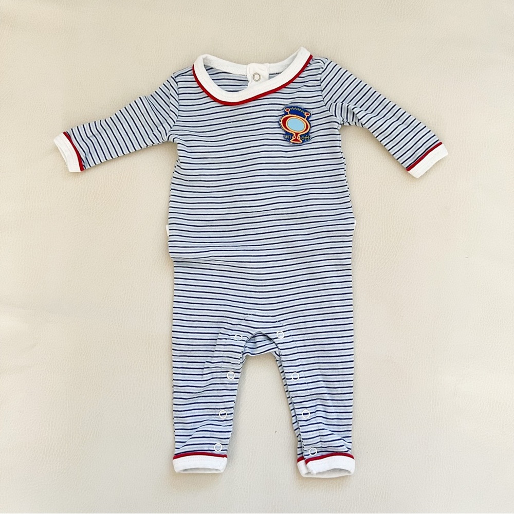 EUC Gymboree Vintage One Piece Playsuit 0-3m